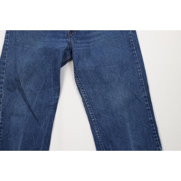 Vintage 80s Levis 505xx Mens 36x32 Distressed Regular Straight Leg Jeans USA - Picture 3 of 14